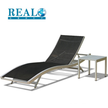 Silla de playa que acampa al aire libre plegable de aluminio de alta calidad de la manera al por mayor de la moda para la piscina